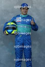 03.03.2005 Melbourne, Australia, Felipe Massa, BRA, Sauber Petronas -  Portrait Shooting - Thursday, March, Formula 1 World Championship, Rd 1, Australian Grand Prix