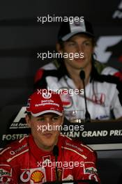 03.03.2005 Melbourne, Australia, Michael Schumacher, GER, Ferrari - Thursday, March, Formula 1 World Championship, Rd 1, Australian Grand Prix, Press conference