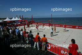 03.03.2005 Melbourne, Australia, Vodafone Event (Beach Volleyball) at the St. Kilda Beach -  Thursday, March, Formula 1 World Championship, Rd 1, Australian Grand Prix