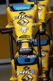 02.03.2005 Melbourne, Australia, Renault Feature - front wing - Wednesday, March, Formula 1 World Championship, Rd 1, Australian Grand Prix