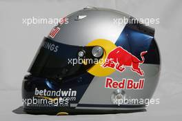 02.03.2005 Melbourne, Australia, Helmet of Christian Klien, AUT, Red Bull Racing - Wednesday, March, Formula 1 World Championship, Rd 1, Australian Grand Prix