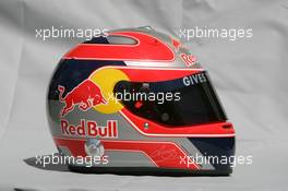 02.03.2005 Melbourne, Australia, Helmet of Vitantonio Liuzzi, ITA, Red Bull Racing - Wednesday, March, Formula 1 World Championship, Rd 1, Australian Grand Prix