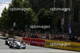 02.03.2005 Melbourne, Australia, Antonio Pizzonia, BRA, Test Driver, BMW Williams F1 Team drives in the streets of Melbourne - Wednesday, March, Formula 1 World Championship, Rd 1, Australian Grand Prix