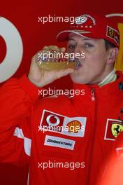 18.01.2005 Barcelona, Spain, Michael Schumacher, GER, Ferrari - Tuesday, January, Formula 1 Testing, Circuit de Catalunya (ESP)