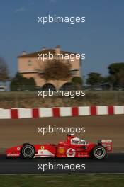 18.01.2005 Barcelona, Spain, Michael Schumacher, GER, Ferrari - Tuesday, January, Formula 1 Testing, Circuit de Catalunya (ESP)