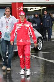 09.09.2005 Spa Francorchamps, Belgium,  Michael Schumacher, GER, Ferrari - September, Formula 1 World Championship, Rd 16, Belgian Grand Prix, Friday