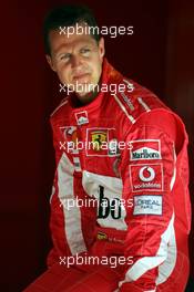 31.03.2005 Manama, Bahrain, Michael Schumacher, GER, Ferrari - Thursday, March, Formula 1 World Championship, Rd 3, Bahrain Grand Prix, BHR