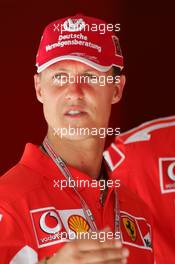 31.03.2005 Manama, Bahrain, Michael Schumacher, GER, Ferrari - Thursday, March, Formula 1 World Championship, Rd 3, Bahrain Grand Prix, BHR