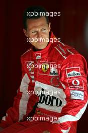 31.03.2005 Manama, Bahrain, Michael Schumacher, GER, Ferrari - Thursday, March, Formula 1 World Championship, Rd 3, Bahrain Grand Prix, BHR