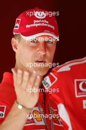 31.03.2005 Manama, Bahrain, Michael Schumacher, GER, Ferrari - Thursday, March, Formula 1 World Championship, Rd 3, Bahrain Grand Prix, BHR