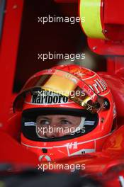 24.09.2005 Sao Paulo, Brazil,  Michael Schumacher, GER, Ferrari - September, Formula 1 World Championship, Rd 17, Brazilian Grand Prix, Saturday Practice