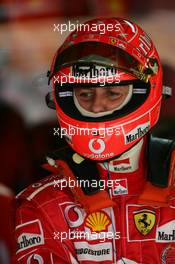 24.09.2005 Sao Paulo, Brazil,  Michael Schumacher, GER, Ferrari - September, Formula 1 World Championship, Rd 17, Brazilian Grand Prix, Saturday Practice