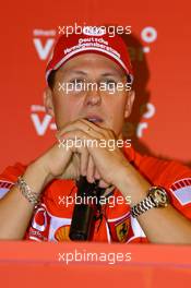 22.09.2005 Sao Paulo, Brazil,  Michael Schumacher, GER, Ferrari - September, Formula 1 World Championship, Rd 17, Brazilian Grand Prix, Thursday