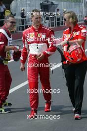 10.06.2005 Montreal, Canada,  Michael Schumacher, GER, Ferrari - June, Formula 1 World Championship, Rd 8, Canadian Grand Prix, Montreal, CDN, Practice