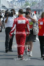 10.06.2005 Montreal, Canada,  Michael Schumacher, GER, Ferrari - June, Formula 1 World Championship, Rd 8, Canadian Grand Prix, Montreal, CDN, Practice