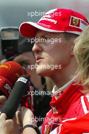 10.06.2005 Montreal, Canada,  Michael Schumacher, GER, Ferrari - June, Formula 1 World Championship, Rd 8, Canadian Grand Prix, Montreal, CDN