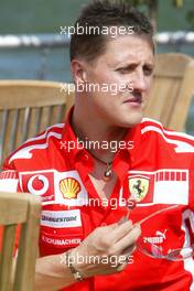 11.06.2005 Montreal, Canada,  Michael Schumacher, GER, Ferrari - June, Formula 1 World Championship, Rd 8, Canadian Grand Prix, Montreal, CDN