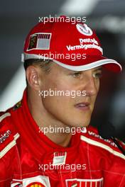 11.06.2005 Montreal, Canada,  Michael Schumacher, GER, Ferrari - June, Formula 1 World Championship, Rd 8, Canadian Grand Prix, Montreal, CDN, Press conference