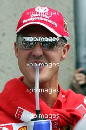 12.06.2005 Montreal, Canada,  Michael Schumacher, GER, Ferrari - June, Formula 1 World Championship, Rd 8, Canadian Grand Prix, Montreal, CDN