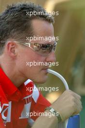 09.06.2005 Montreal, Canada,  Michael Schumacher, GER, Ferrari - June, Formula 1 World Championship, Rd 8, Canadian Grand Prix, Montreal, CDN