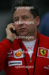 14.10.2005 Shanghai, China,  Jean Todt, FRA, Ferrari, Teamchief, General Manager, GES - October, Formula 1 World Championship, Rd 19, Chinese Grand Prix, Friday