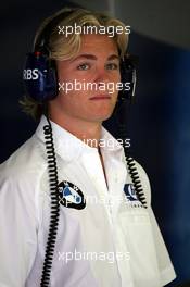 14.10.2005 Shanghai, China,  Nico Rosberg, GER, with the BMW WilliamsF1 team - October, Formula 1 World Championship, Rd 19, Chinese Grand Prix, Friday Practice