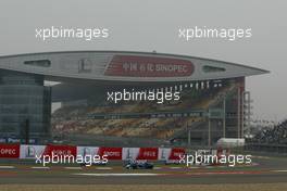 14.10.2005 Shanghai, China,  Jacques Villeneuve, CDN, Sauber Petronas, C24, Action, Track - October, Formula 1 World Championship, Rd 19, Chinese Grand Prix, Friday Practice