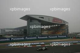 14.10.2005 Shanghai, China,  Juan-Pablo Montoya, COL, West McLaren Mercedes - October, Formula 1 World Championship, Rd 19, Chinese Grand Prix, Friday Practice