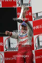 16.10.2005 Shanghai, China,  Ralf Schumacher, GER, Panasonic Toyota Racing - October, Formula 1 World Championship, Rd 19, Chinese Grand Prix, Sunday Podium
