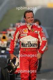16.10.2005 Shanghai, China,  Rubens Barrichello, BRA, Ferrari - October, Formula 1 World Championship, Rd 19, Chinese Grand Prix, Sunday Race