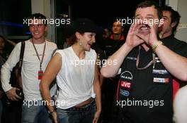 15.10.2005 Shanghai, China,  Minardi end of F1 party including Wet T-Shirt competition  - October, Formula 1 World Championship, Rd 19, Chinese Grand Prix, Saturday