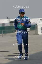15.10.2005 Shanghai, China,  Felipe Massa, BRA, Sauber Petronas - October, Formula 1 World Championship, Rd 19, Chinese Grand Prix, Saturday