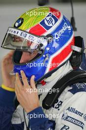 15.10.2005 Shanghai, China,  Mark Webber, AUS, BMW WilliamsF1 Team - October, Formula 1 World Championship, Rd 19, Chinese Grand Prix, Saturday Practice