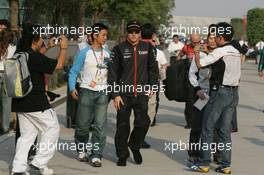 15.10.2005 Shanghai, China,  Kimi Raikkonen, FIN, Räikkönen, McLaren Mercedes - October, Formula 1 World Championship, Rd 19, Chinese Grand Prix, Saturday