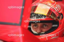15.10.2005 Shanghai, China,  Michael Schumacher, GER, Ferrari - October, Formula 1 World Championship, Rd 19, Chinese Grand Prix, Saturday
