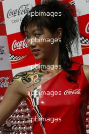 16.10.2005 Shanghai, China,  girls - October, Formula 1 World Championship, Rd 19, Chinese Grand Prix, Sunday