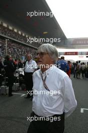 16.10.2005 Shanghai, China,  Bernie Ecclestone, GBR - October, Formula 1 World Championship, Rd 19, Chinese Grand Prix, Sunday Pre-Race Grid
