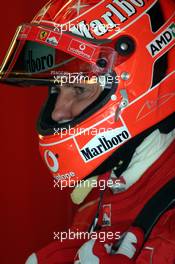 06.05.2005 Barcelona, Spain, Michael Schumacher, GER, Ferrari - May, Formula 1 World Championship, Rd 5, Spanish Grand Prix, ESP