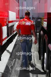 27.05.2005 Nuerburg, Germany,  Michael Schumacher, GER, Ferrari - May, Formula 1 World Championship, Rd 7, European Grand Prix, Nürburgring, GER