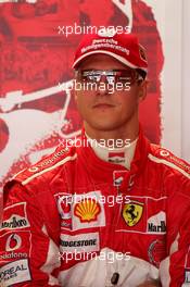 27.05.2005 Nuerburg, Germany,  Michael Schumacher, GER, Scuderia Ferrari Marlboro, F2005, Pitlane, Box, Garage - May, Formula 1 World Championship, Rd 7, European Grand Prix, Nürburgring, GER, Practice