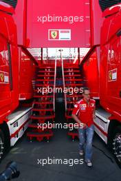 27.05.2005 Nuerburg, Germany,  Michael Schumacher, GER, Ferrari - May, Formula 1 World Championship, Rd 7, European Grand Prix, Nürburgring, GER