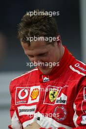 29.05.2005 Nuerburg, Germany,  Michael Schumacher, GER, Ferrari - May, Formula 1 World Championship, Rd 7, European Grand Prix, Nürburgring, GER, Podium