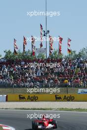 28.05.2005 Nuerburg, Germany,  Michael Schumacher, GER, Scuderia Ferrari Marlboro, F2005, Action, Track - May, Formula 1 World Championship, Rd 7, European Grand Prix, Nürburgring, GER, Practice