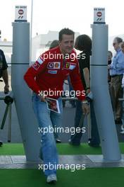 28.05.2005 Nuerburg, Germany,  Michael Schumacher, GER, Ferrari - May, Formula 1 World Championship, Rd 7, European Grand Prix, Nürburgring, GER