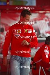 28.05.2005 Nuerburg, Germany,  Michael Schumacher, GER, Ferrari - May, Formula 1 World Championship, Rd 7, European Grand Prix, Nürburgring, GER