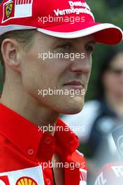 26.05.2005 Nuerburg, Germany,  Michael Schumacher (GER), Scuderia Ferrari Marlboro, Portrait - May, Formula 1 World Championship, Rd 7, European Grand Prix, Nürburgring, GER