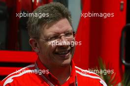 26.05.2005 Nuerburg, Germany,  Ross Brawn, GBR, Ferrari, Technical Director - May, Formula 1 World Championship, Rd 7, European Grand Prix, Nürburgring, GER