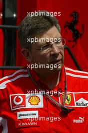 26.05.2005 Nuerburg, Germany,  Ross Brawn, GBR, Ferrari, Technical Director  - May, Formula 1 World Championship, Rd 7, European Grand Prix, Nürburgring, GER
