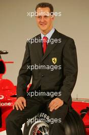 25.02.2005 Maranello, Italy, Season 2005 Car Launch of Scuderia Ferrari Marlboro, F2005, Friday, Michael Schumacher, GER, Ferrari