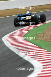 01.07.2005 Magny-Cours, France,  Giancarlo Fisichella (ITA), Mild Seven Renault F1 R25 - July, Formula 1 World Championship, Rd 10, French Grand Prix, Magny Cours, France, Practice